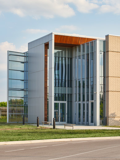 Indiana Toll Road Office Building Elkhart Indiana Exterior Workplace Architecture SmithGroup Chicago
