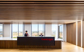 Corelogic Workplace Design Office Design Interior Front Desk