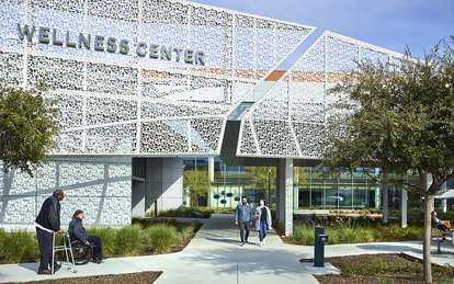 Rancho Los Amigos Wellness Center Entry