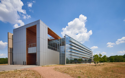 Indiana Toll Road Office Building Exterior Workplace Architecture SmithGroup Chicago